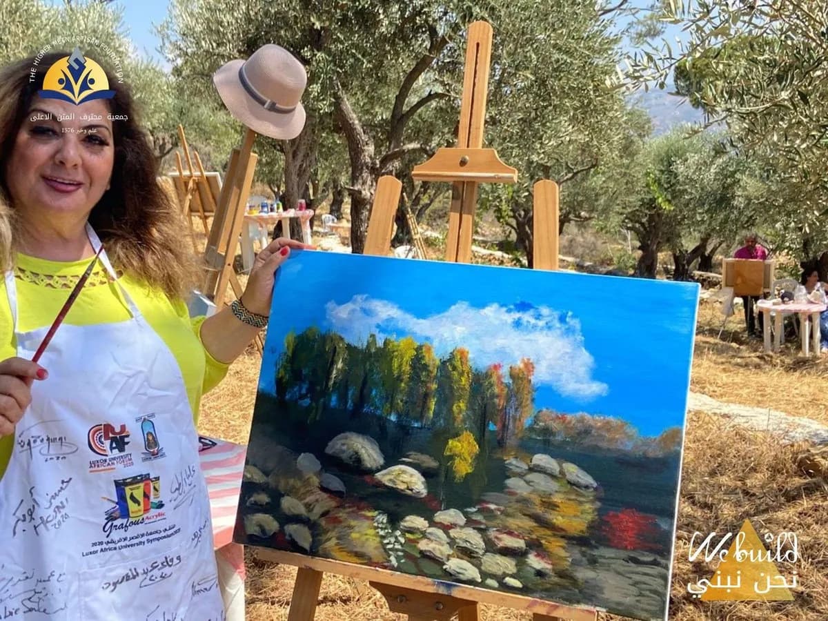 اللقاء التشكيلي الاول