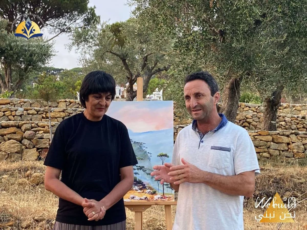 اللقاء التشكيلي الاول