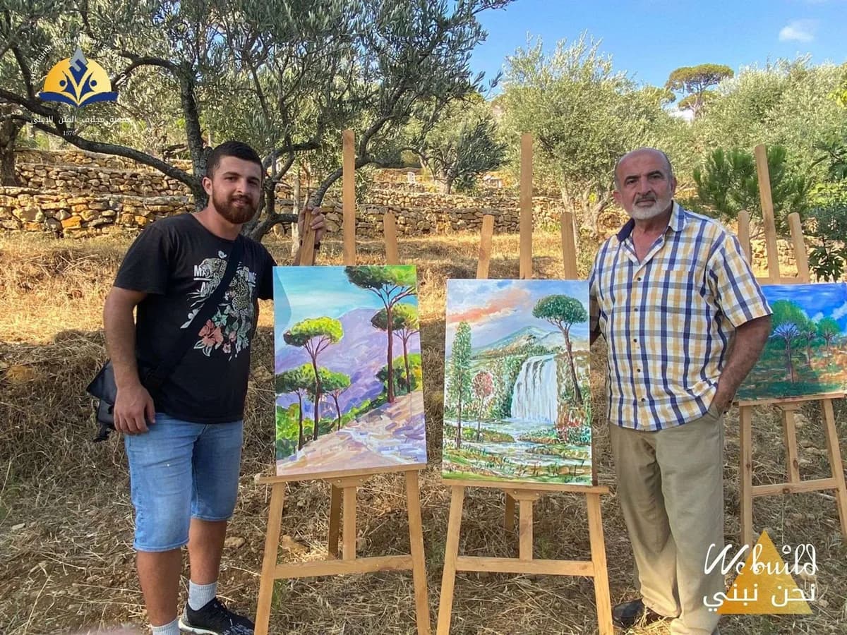 اللقاء التشكيلي الاول