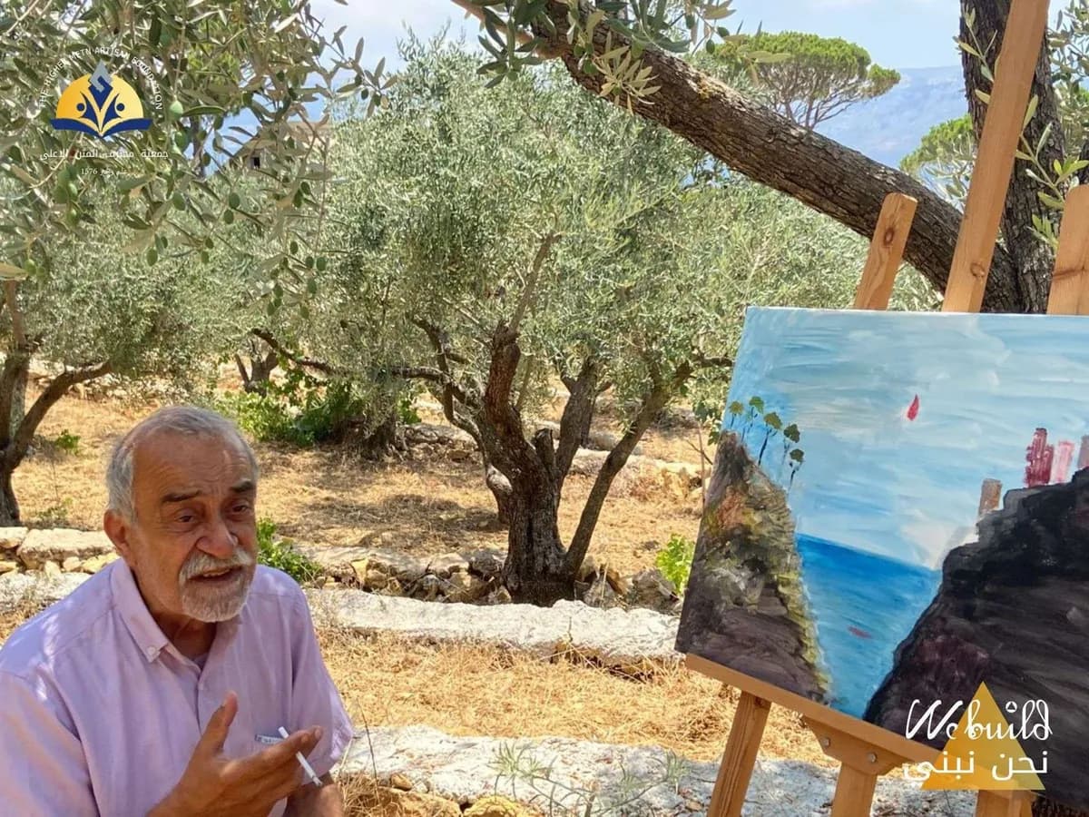 اللقاء التشكيلي الاول