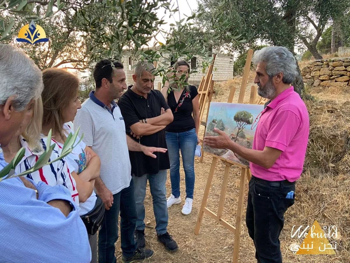 اللقاء التشكيلي الاول