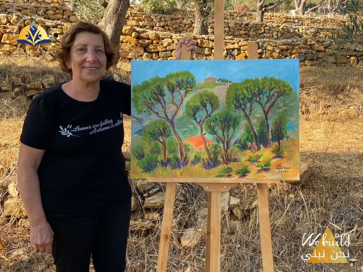 اللقاء التشكيلي الاول