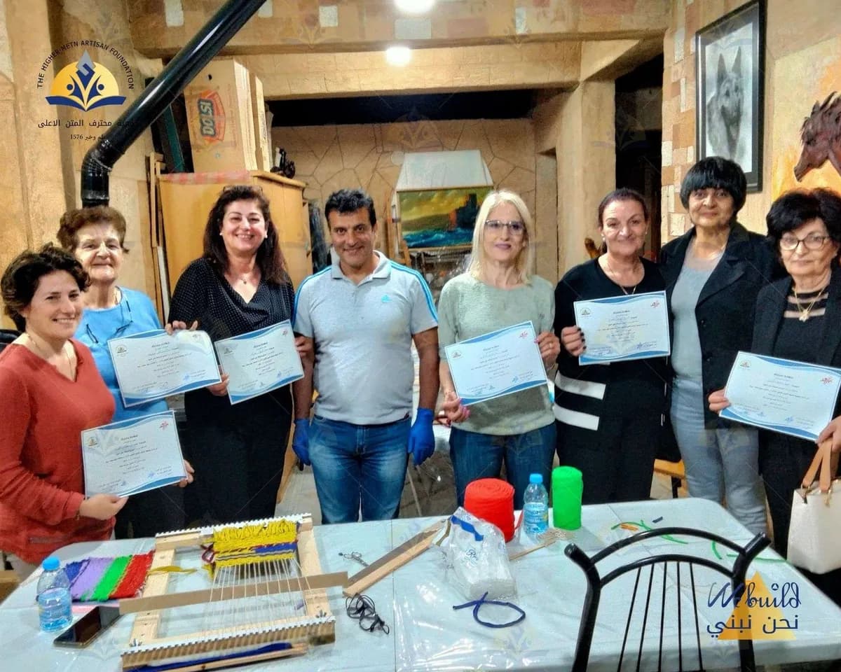 دورة في حياكة النول 1