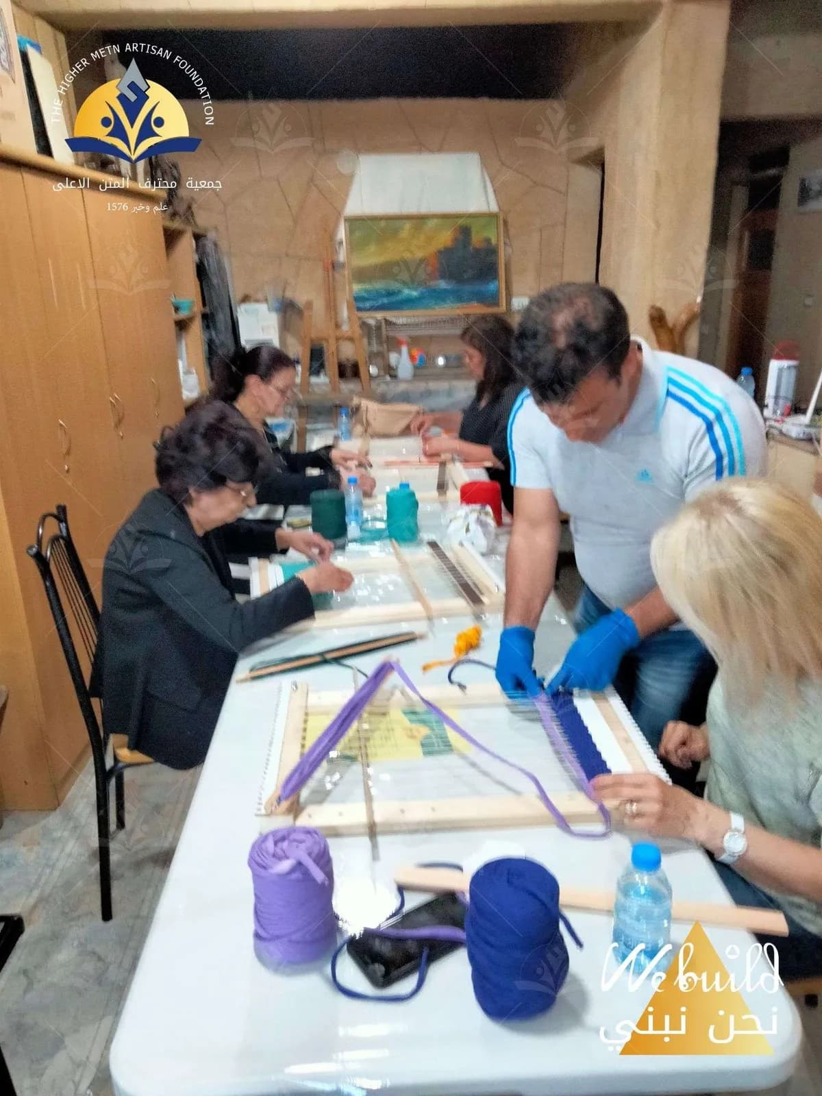 دورة في حياكة النول 1