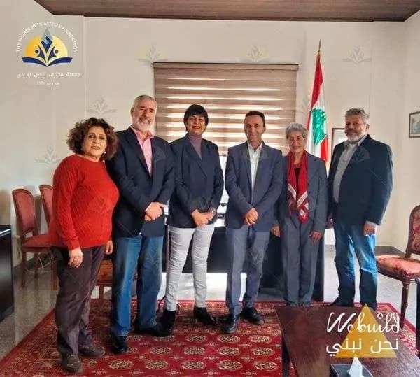 تهنئة رئيس ونائب رئيس بلدية رأس المتن