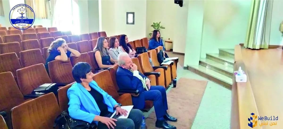 Training workshop with artist Michel Hourani