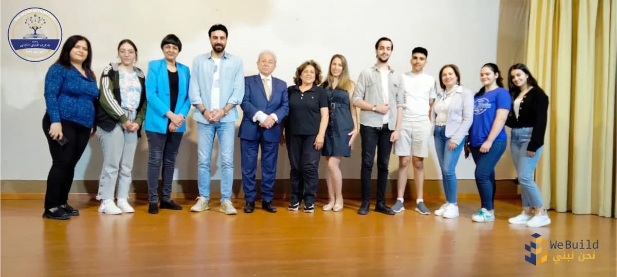 Training workshop with artist Michel Hourani